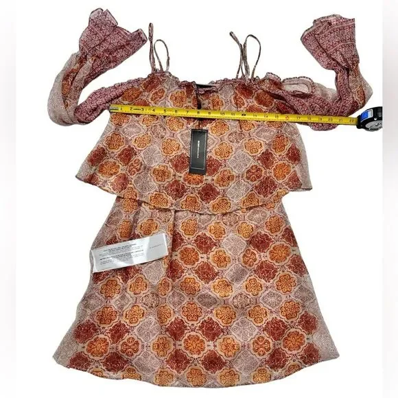 Bcbgmaxazria‎ Dimitri Silk-Blend Dress Size XXSMALL - Picture 9 of 13